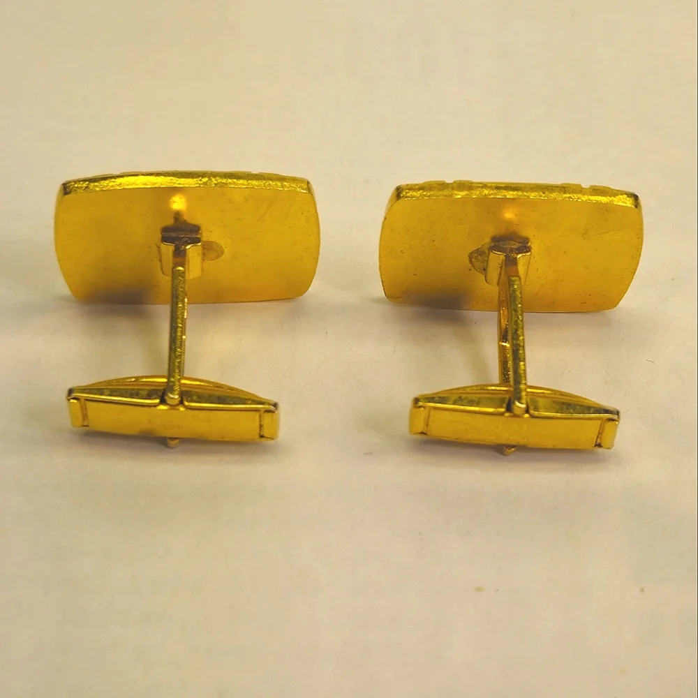 Vintage Goldtone Cuff Links